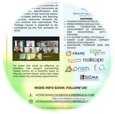 PRODIGY Erasmus+ Project 2nd newsletter is out! - Sigma